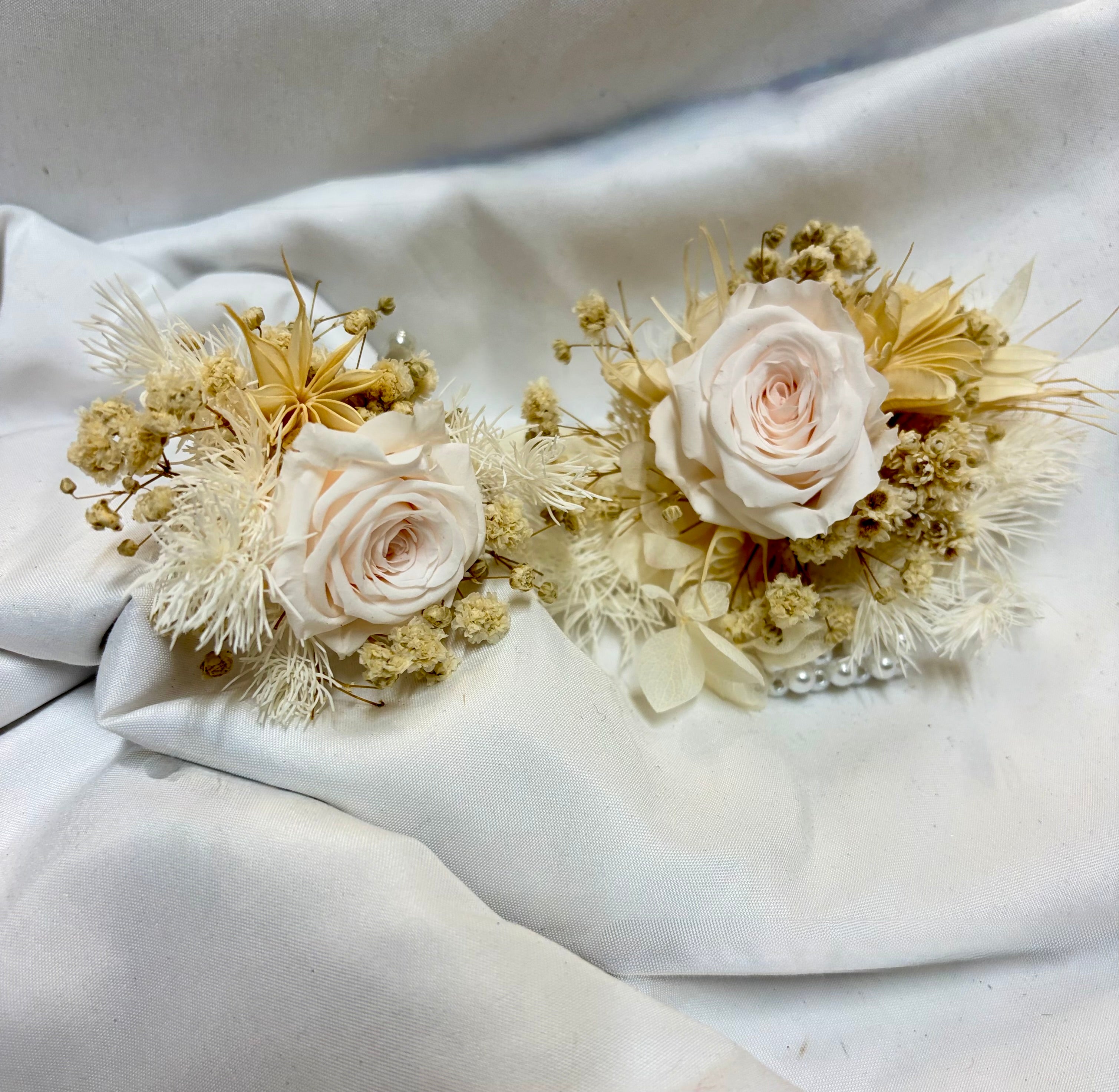 Dried Wristlet & Button hole Set