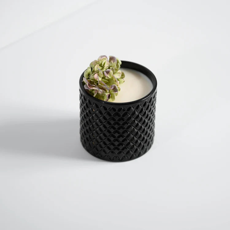 Large Geo - Black Candle