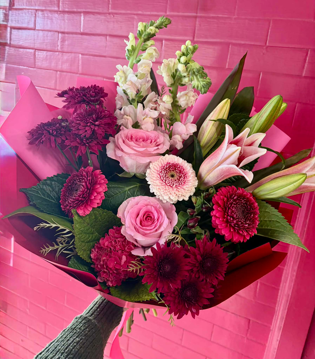 Red and Pink Bouquet