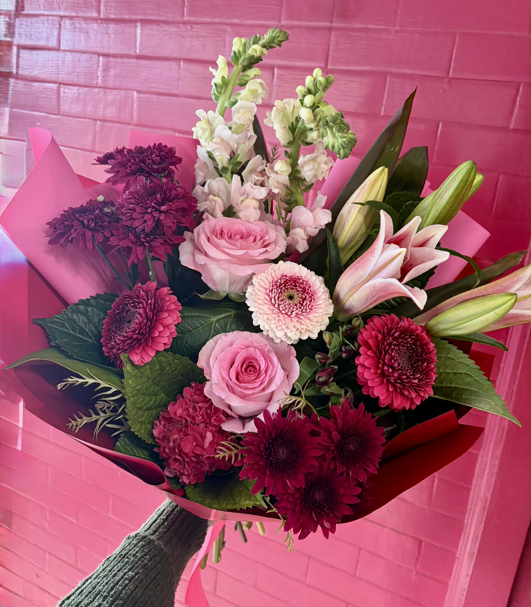 Red and Pink Bouquet