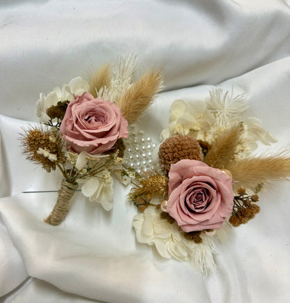 Dried Wristlet &amp; Button hole Set