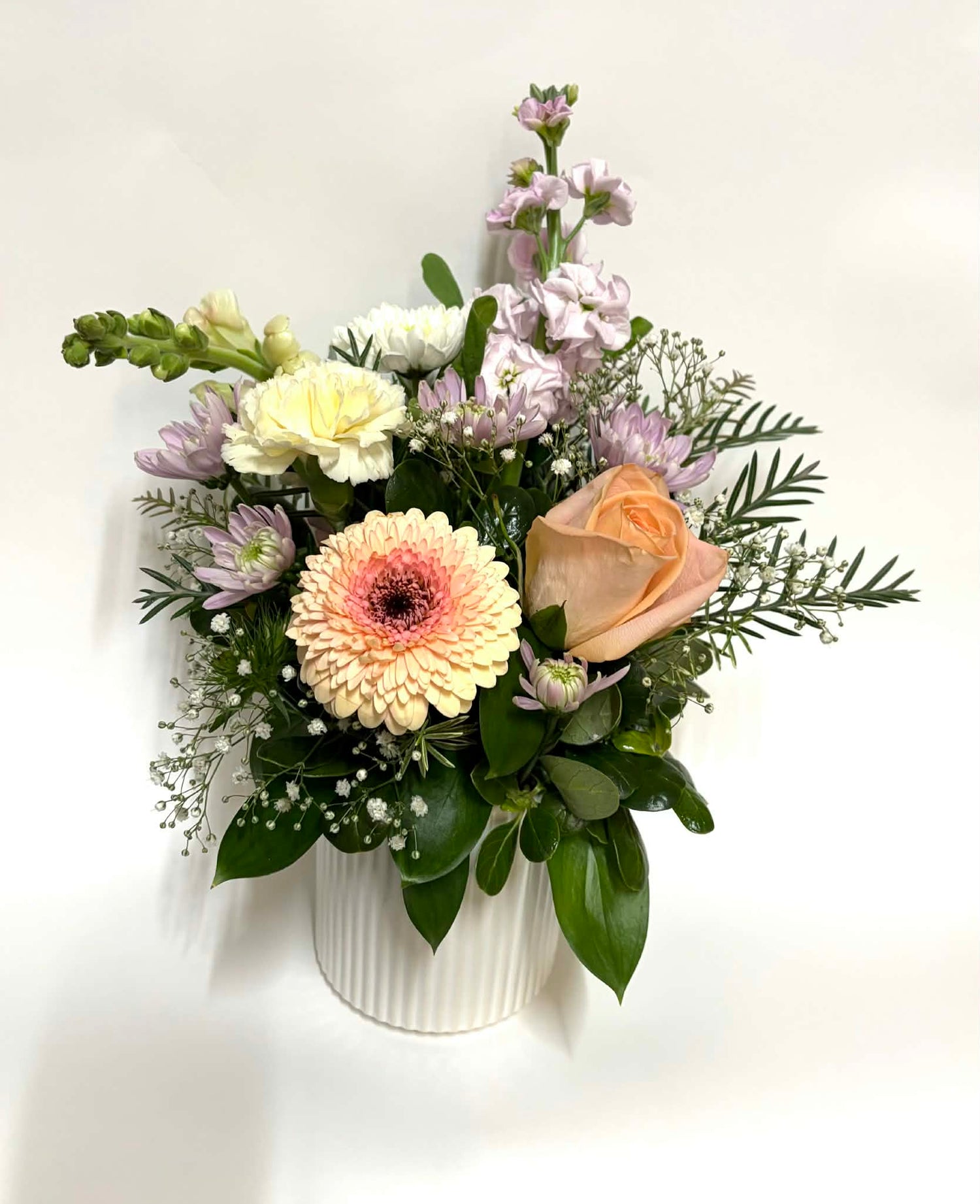 Arrangement in Ceramic Jar
