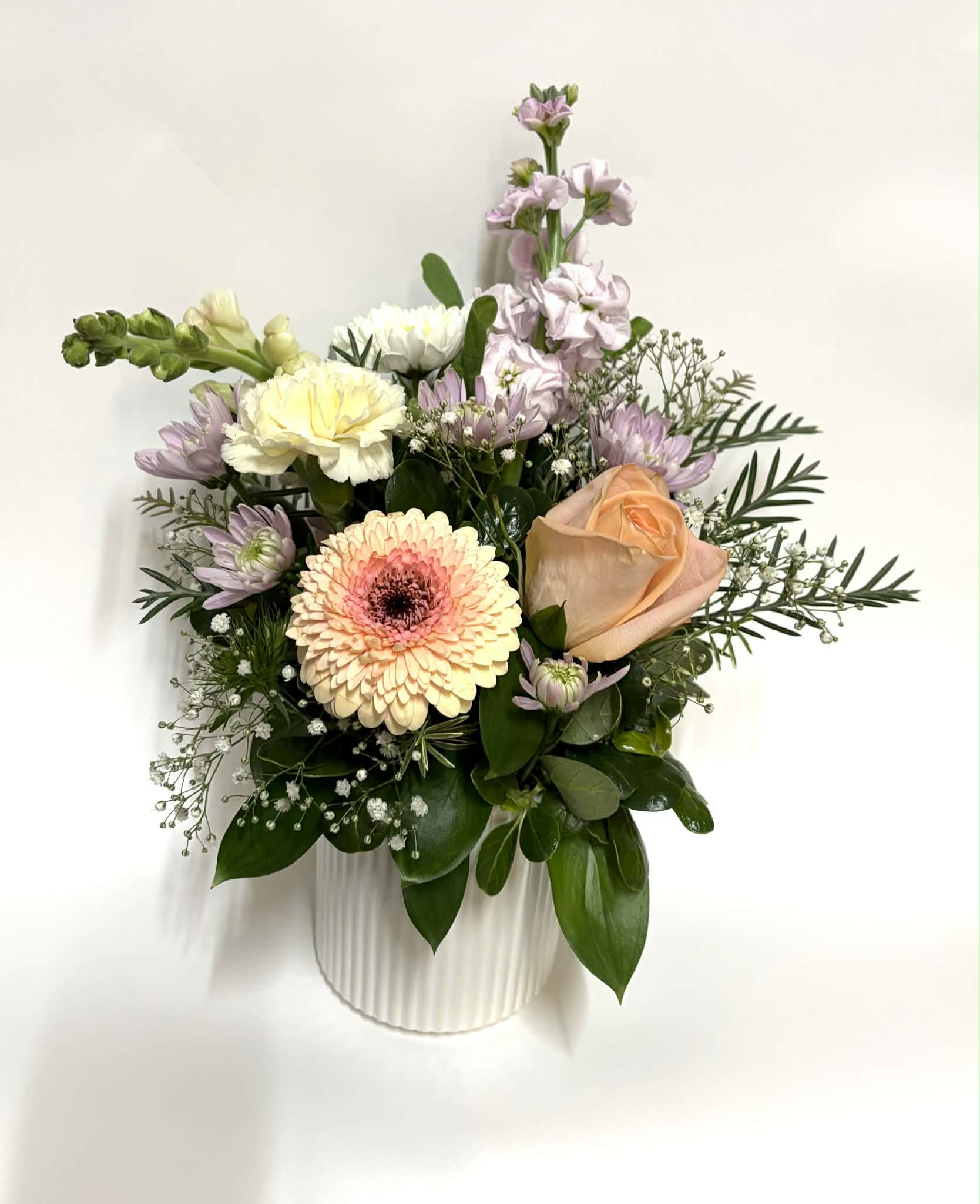 Arrangement in Ceramic Jar