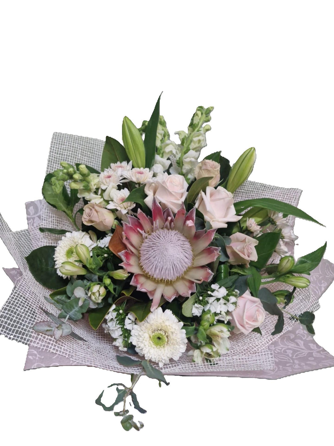 Graceful Pastel Pink and Whites