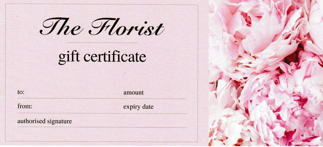 The Florist Oamaru Gift Voucher